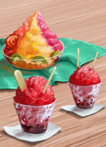 61 shaved ice